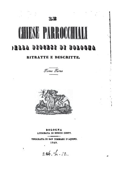 Libro Chiese Parrocchiali delle Diocesi di Bologna